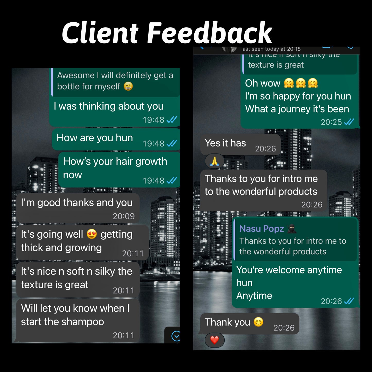 The Regrow Hair Glam Pack