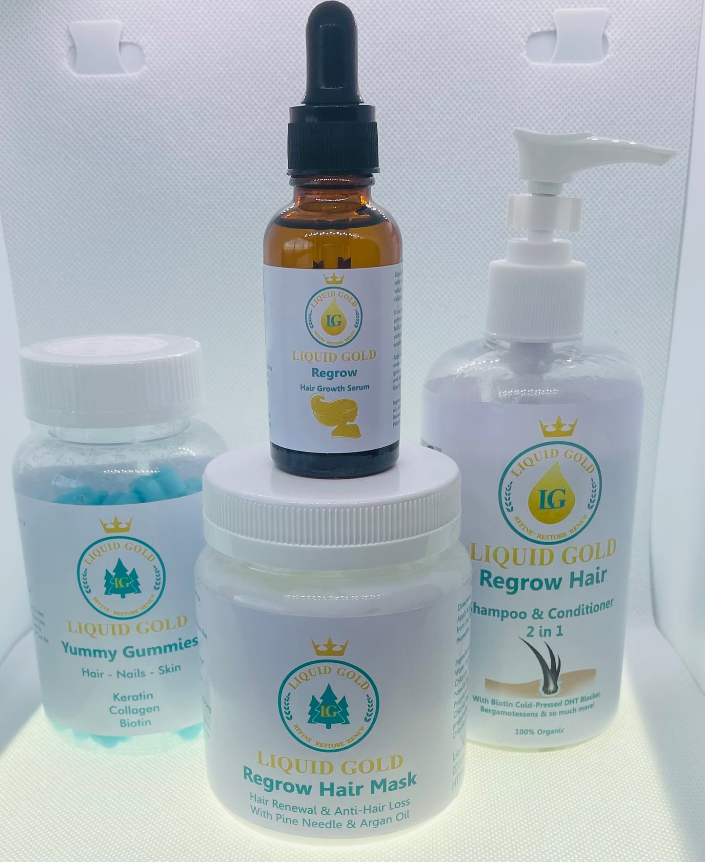 The Regrow Hair Glam Pack