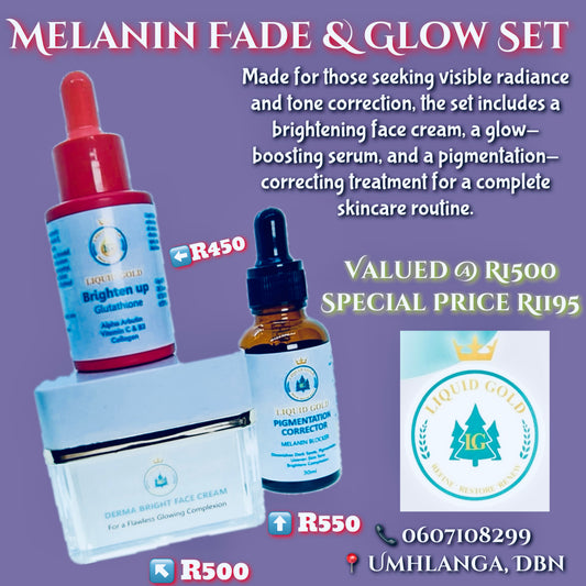 Melanin Fade & Glow Set