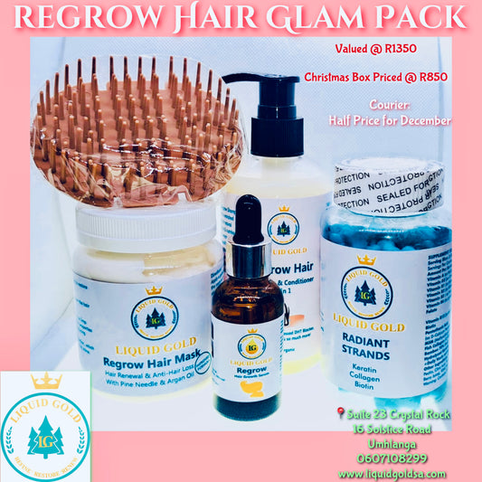 The Regrow Hair Glam Pack