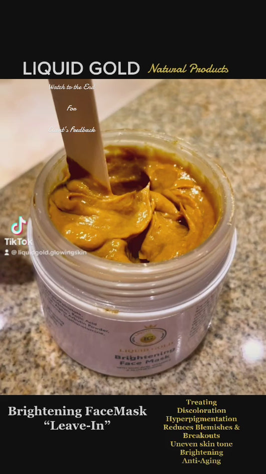 Brightening Leave-In Face Mask