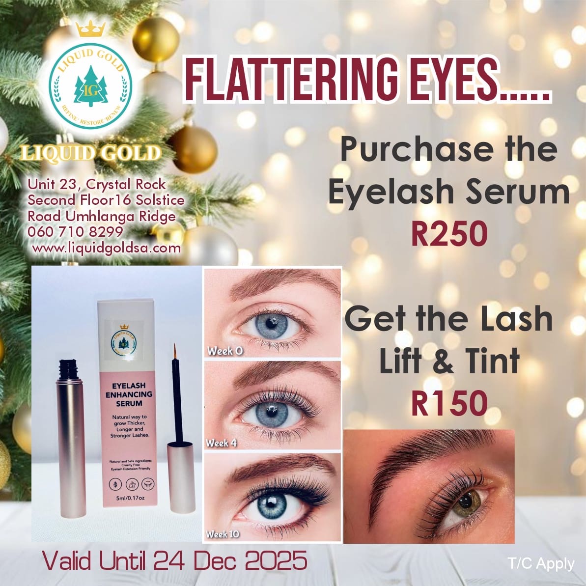 In-Studio Christmas Treatments