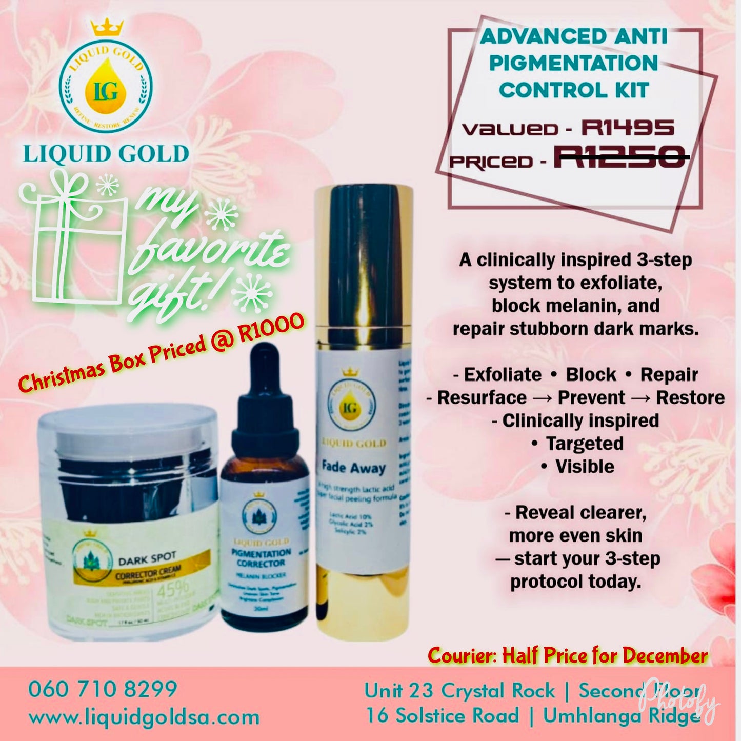 Advanced Anti Pigmentation Control Kit